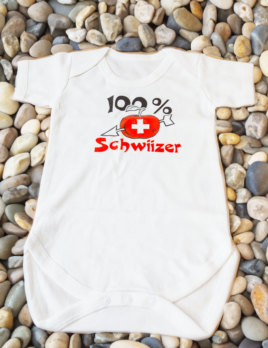 AlpenZwerge- Baby Body "100%Schwiizer"