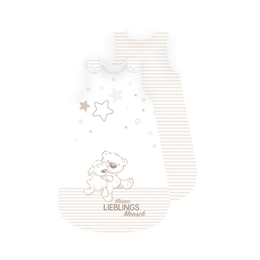 Babyschlafsack – Kleiner Lieblingsmensch Beige