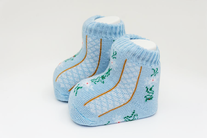 Alpini - Edelweiss Socken hellblau