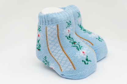 Alpini - Edelweiss Socken hellblau