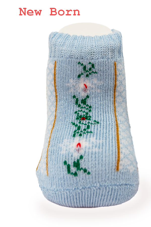 Alpini - Edelweiss Socken hellblau