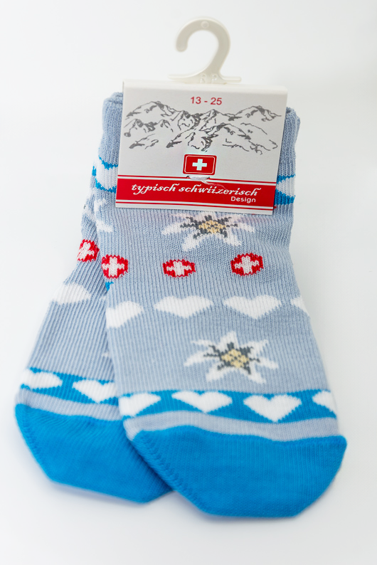 Alpini -  Socken "Edelweiss" - Gr. 13 - 25