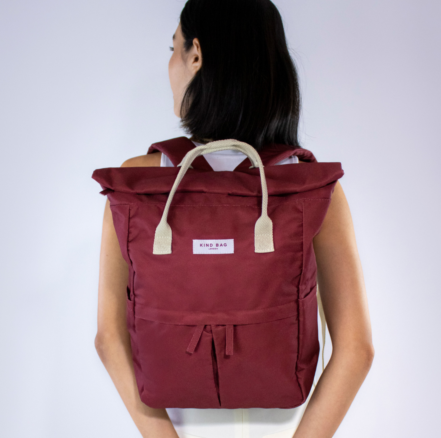 Kind Bag Rucksack "Medium"  Burgundy