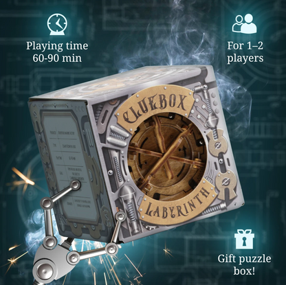 Cluebox - Escape Room in einer Box. Cambridge Labyrinth