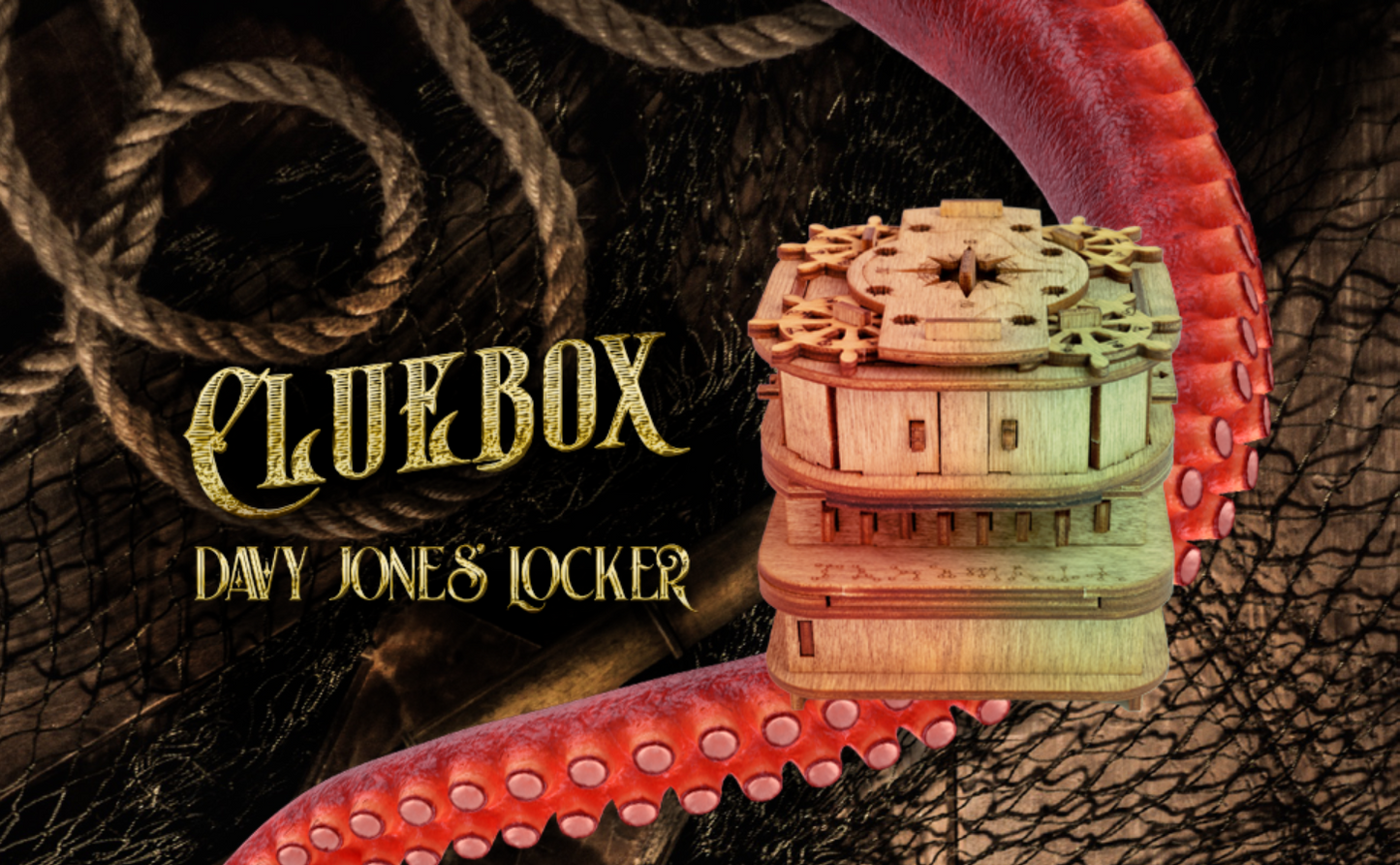 Cluebox - Escape Room in einer Box. Davy Jones' Locker