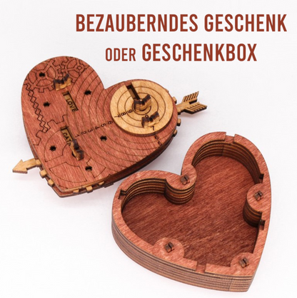 Tin Woodman`s Heart. Eine mechanische Schatzkiste mit Codeschloss