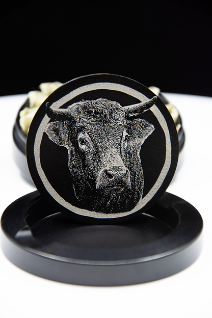 Gravierte Aluminiumdose "Sardinian Bull" - 3tlg.