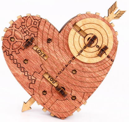 Tin Woodman`s Heart. Eine mechanische Schatzkiste mit Codeschloss