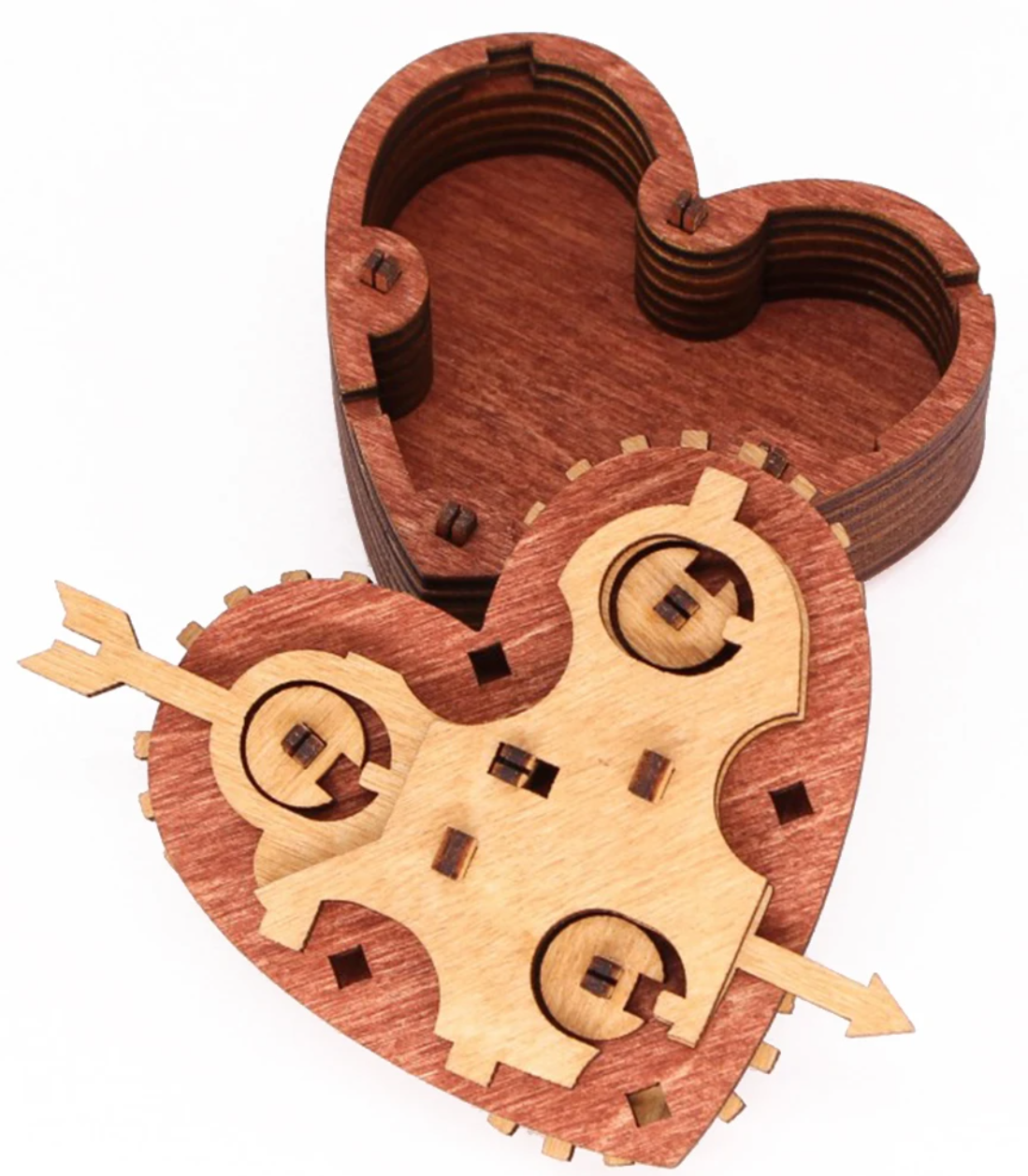 Tin Woodman`s Heart. Eine mechanische Schatzkiste mit Codeschloss