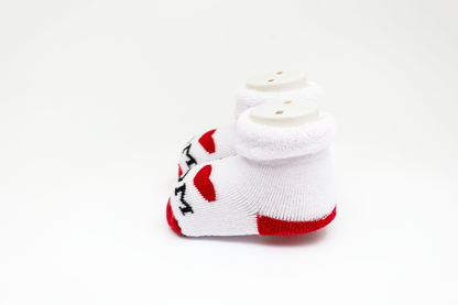 Alpini- New Born Socken " I Love Mom"