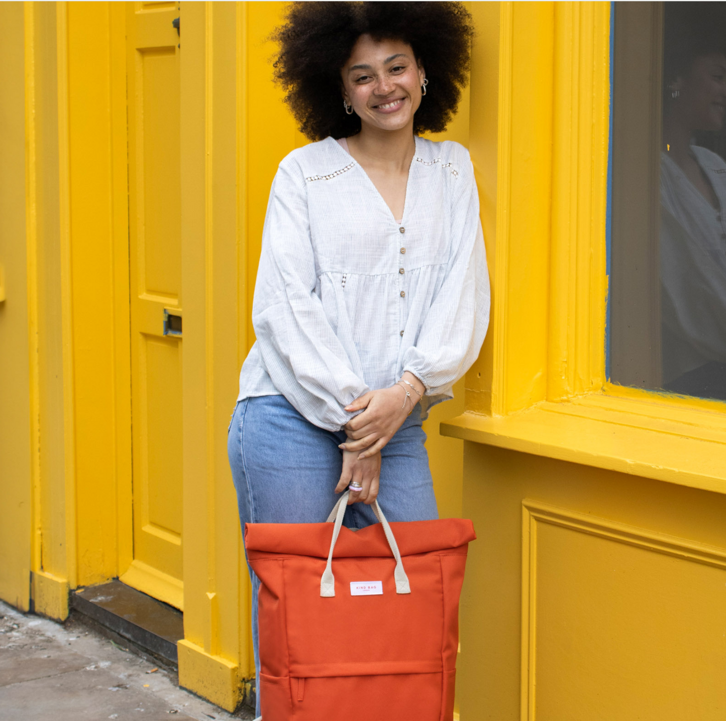 Kind Bag Rucksack "Large"  Burnt Orange