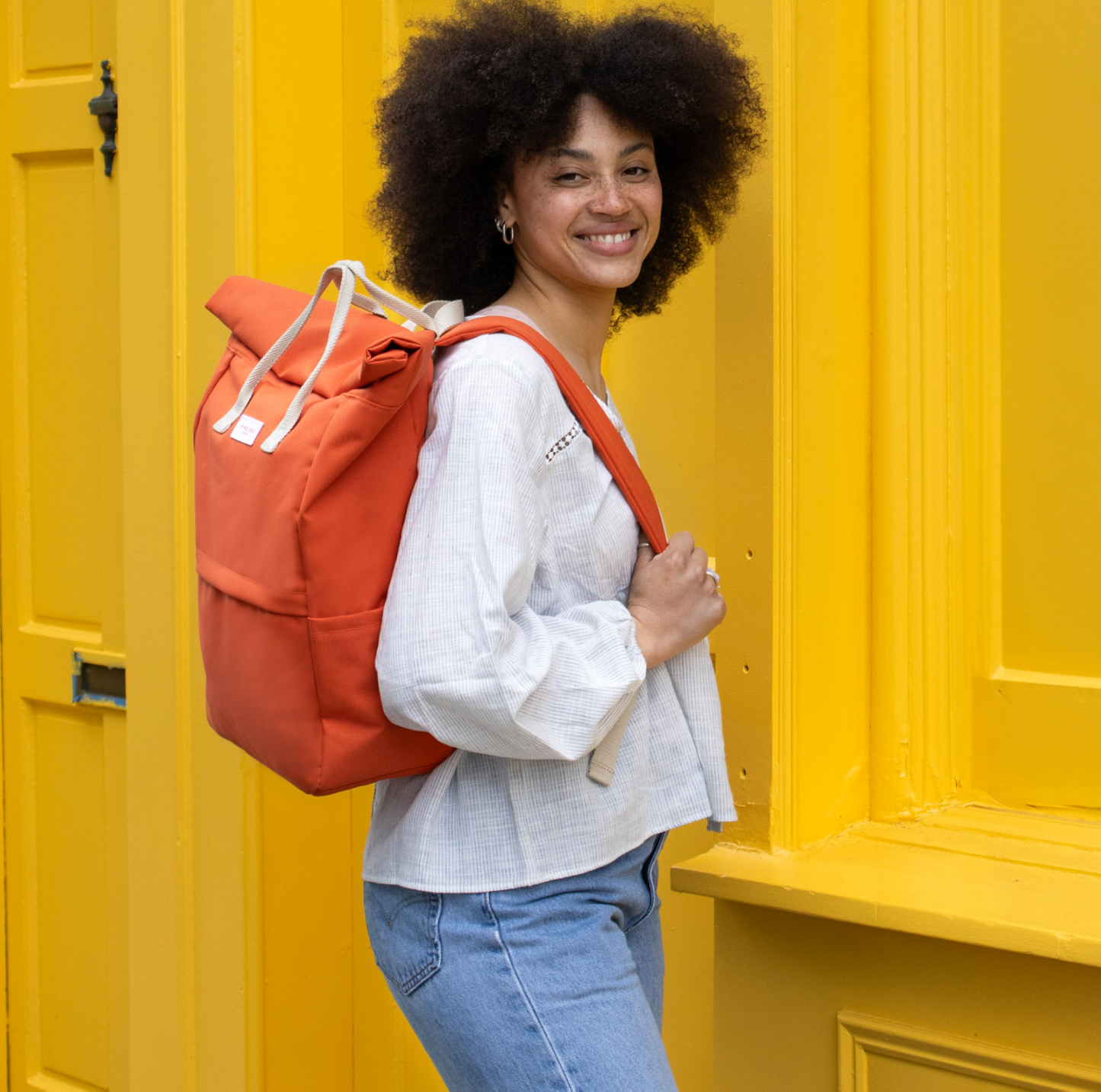 Kind Bag Rucksack "Large"  Burnt Orange