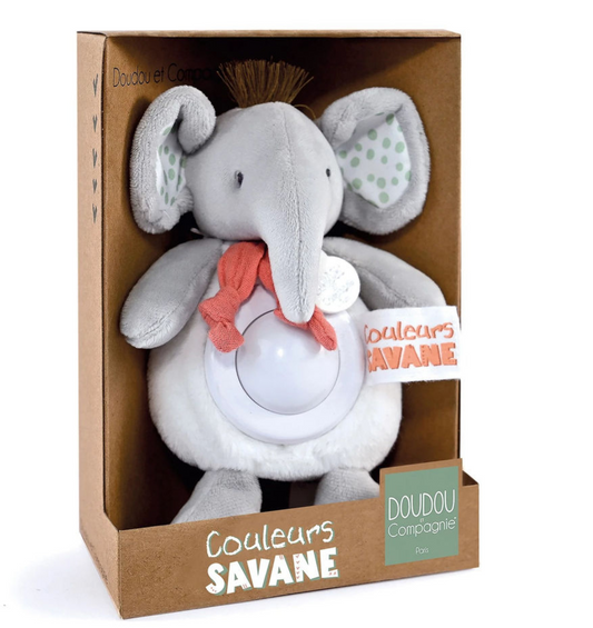 Doudou Nachtlicht Elefant 15cm