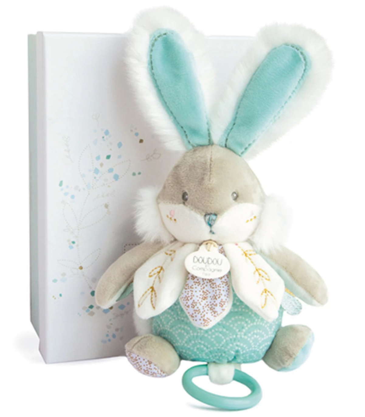 Doudou Musikspieldose Hase,mandel 20cm