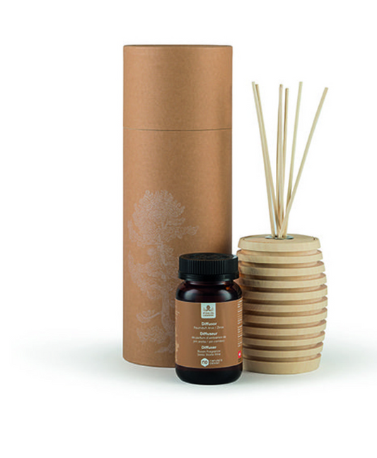 Diffusor 150 ml, Duftmischung und 7 Rattanstäbchen