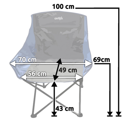 Annjuk Naira Chair, Campingstuhl