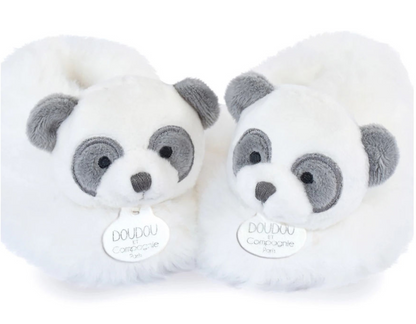 Doudou Unicef Füsslinge mit Rassel Panda 0-6M