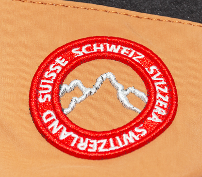 Zwei-in Eins - Tasche und Rucksack mit Schweizer Emblem