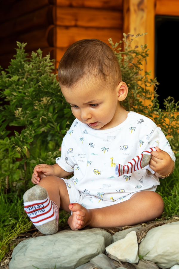 Alpini - New Born Socken "Traktor"