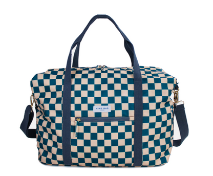 Weekender Checkerb. Teal & Biege